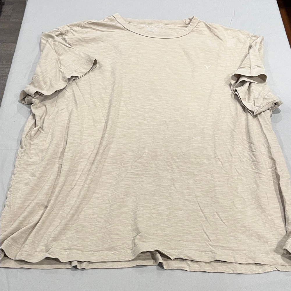 American Eagle Outfitters Beige Super Soft Tee